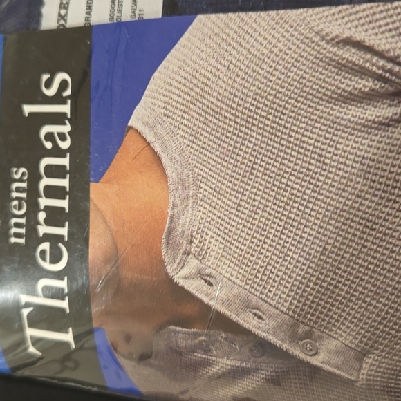 Joe Boxer Men's Thermal Underwear - Blue - Picture 2 of 6